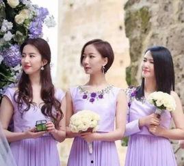 娱乐吃瓜酱给朋友做伴娘,闪耀伴娘风采